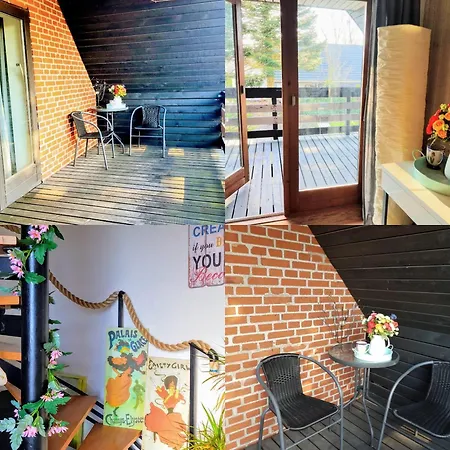 5 Min Walk To Lego House-loft Floor With 2 Bedrooms And Balcony דירה *